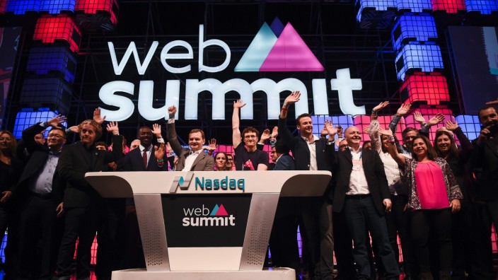 Digitalstandort: Seit 2016 ist der Web Summit in Lissabon, doch es wird dort zu eng.