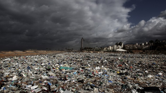 Müllberge im Libanon
