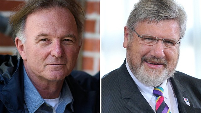 Beschäftigung von Mitarbeitern: Der ehemalige Festspiel-Intendant Michael Lerchenberg (links) und der Bürgermeister von Wunsiedel, Karl-Willi Beck (CSU).