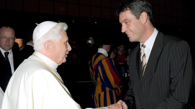 Söder trifft Papst