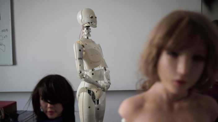 Umfrage zum digitalen Leben: Aus gefühllosen Sexpuppen sollen smarte Sexroboter werden.