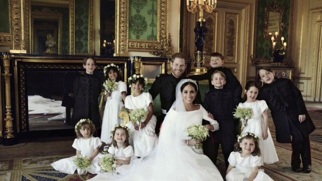 Offizielle Hochzeitsbilder von Prinz Harry und Meghan