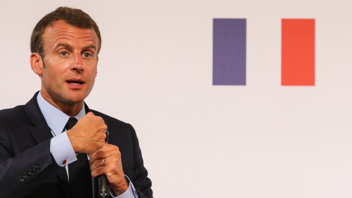 Staatsverschuldung: Frankreichs Präsident Emmanuel Macron