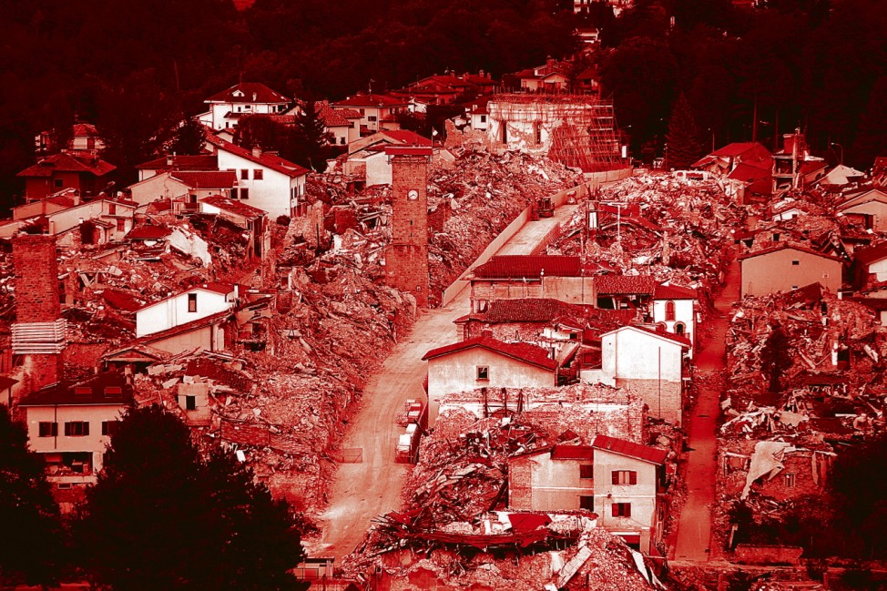 Italy Quake Anniversary
