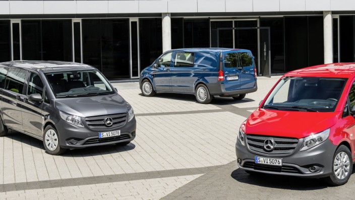 Abgasskandal bei Daimler: Daimler muss Tausende Fahrzeuge des Typs Vito zurückrufen.