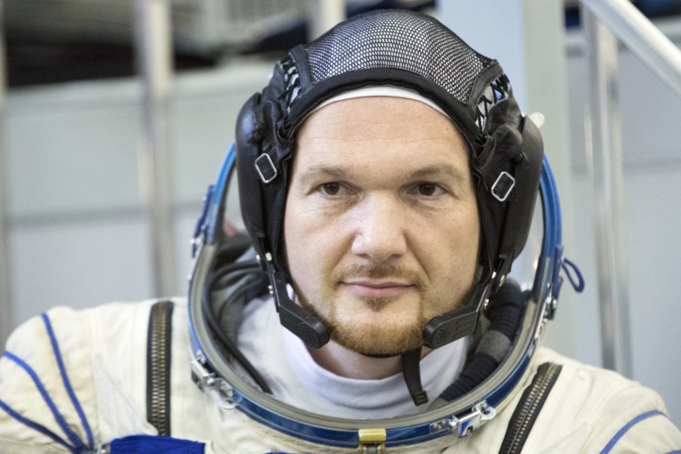 Abschlusstraining für ISS-Raumfahrer -  Alexander Gerst