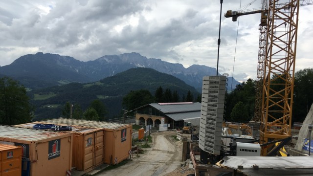 Berchtesgaden: Von Hitlers Refugium ist nichts geblieben, in der Nähe entsteht zurzeit ein neues Gebäude für die Dokumentation.
