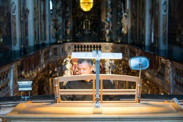 Orgelbauer Johannes Führer in München, 2015