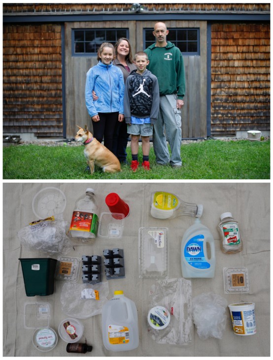 The Wider Image: Families around the world join war on plastic