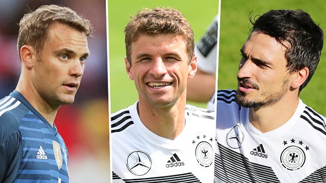 Deutscher Kader zur Fußball-WM: In Russland dabei: Manuel Neuer, Thomas Müller, Mats Hummels.