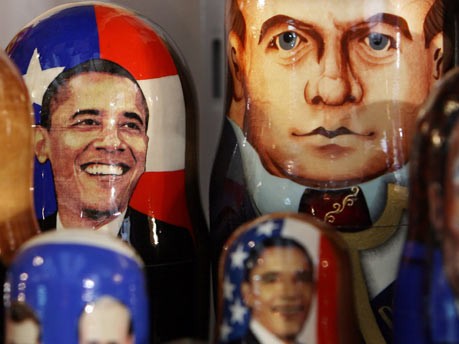 Obama, Medwedjew, AFP