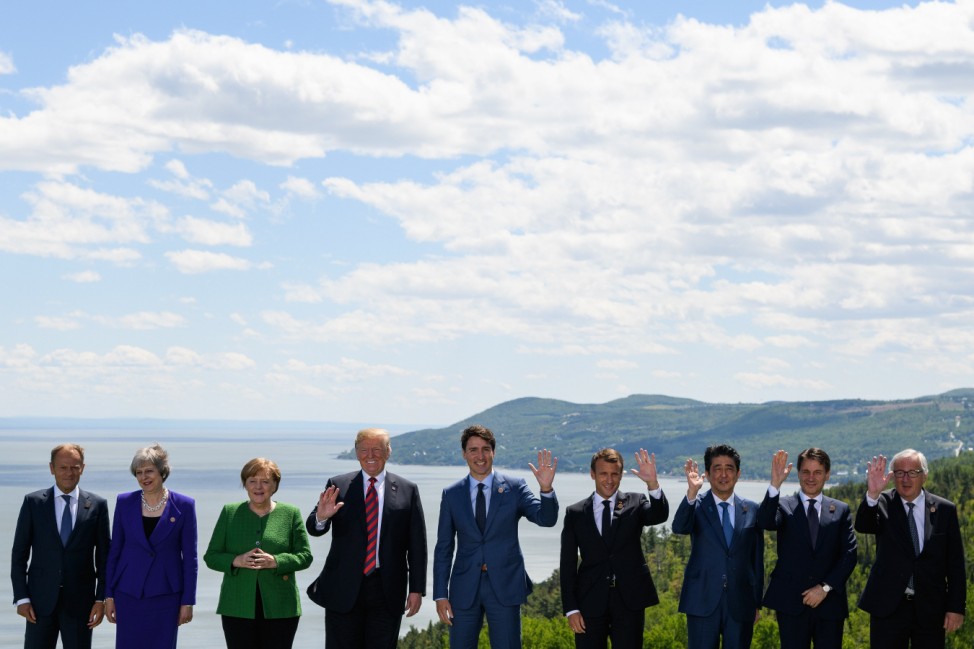 Heads Of State Attend G7 Meeting In Quebec - Day One