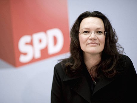 Andrea Nahles  SPD Generalsekretärin ddp