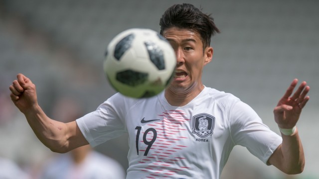 Südkorea: Jeder Südkoreaner ist wehrpflichtig - auch Heung-Min Son. Mit einem Erfolg bei der WM könnte er davon verschont bleiben.