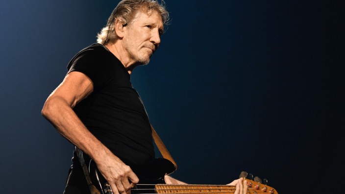 Antisemitismus-Vorwurf: Roger Waters bei einem Konzert in Frankreich.