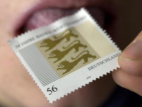 Briefmarke, dpa