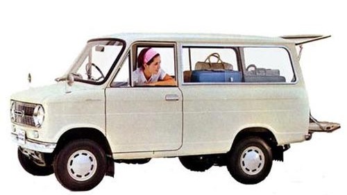 100 Jahre Suzuki: Ein Suzuki Minivan aus dem Jahr 1966