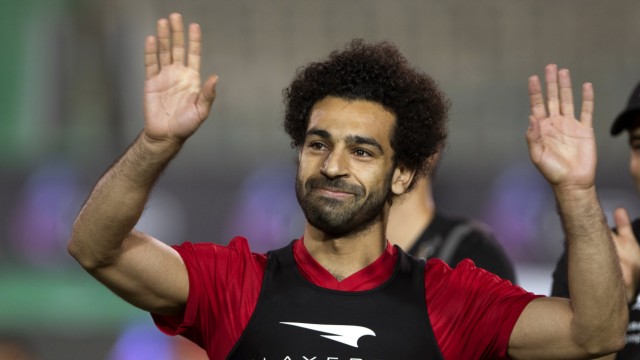 Fußball-WM: Ägyptens Mohamed Salah.
