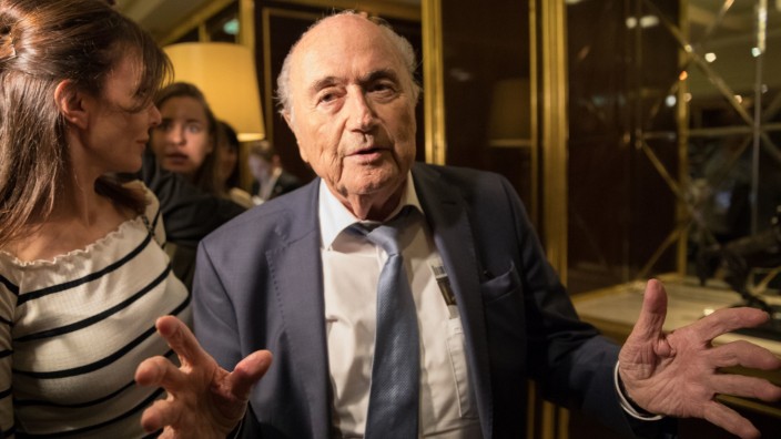 Sepp Blatter in Moskau