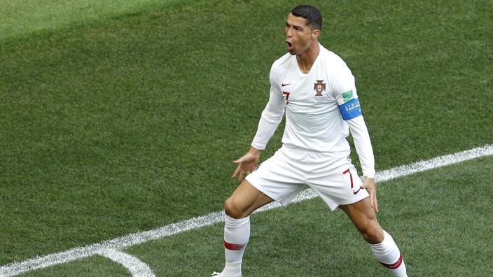 Fußball-WM: I bims: Cristiano Ronaldo hat bei der WM wieder getroffen, er tut das sehr gerne.