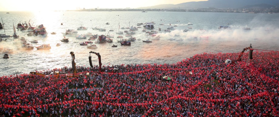 Türkei-Wahlen: Wahlkampfveranstaltung von Muharrem Ince