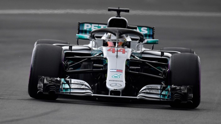 Formel 1: Startet beim Formel-1-Rennen in Frankreich von Position eins: Mercedes-Pilot Lewis Hamilton.