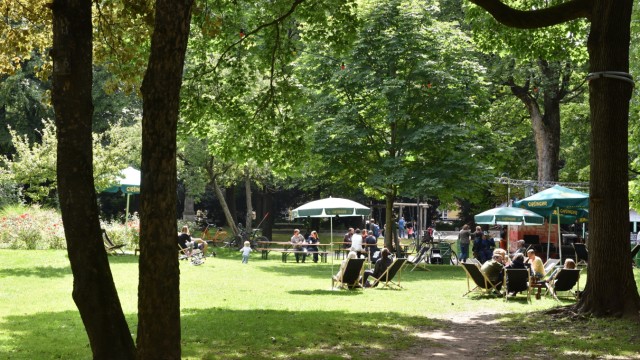 Freizeit: Der Nußbaumpark am Sendlinger Tor, der heuer erstmals bespielt wird.