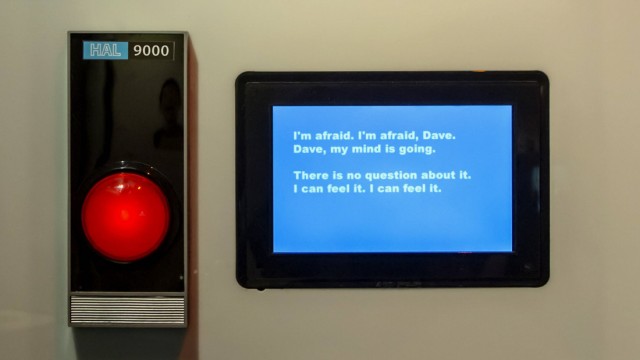 July 11 2016 Pittsburgh Pennsylvania U S HAL 9000 is one of seven robots on display in the R