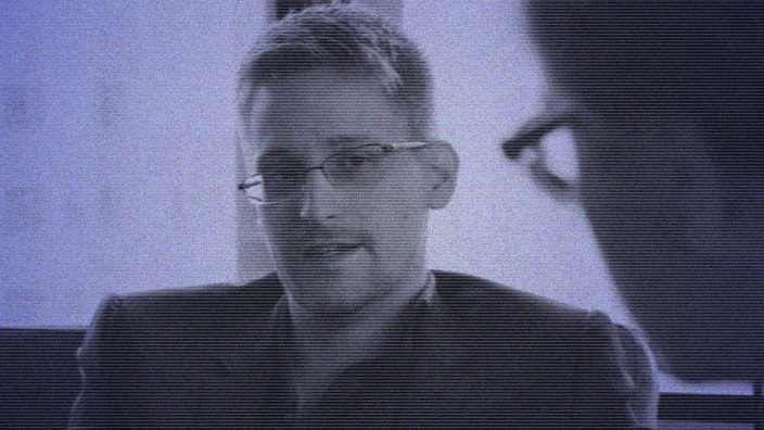 Edward Snowden im Gespräch mit der Süddeutschen Zeitung