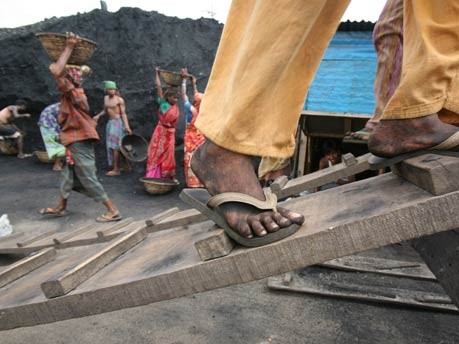 Kohlengrube in Bangladesh