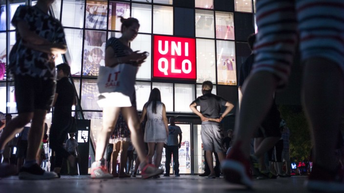 Uniqlo: Minimalistisches Design, günstige Preise: Uniqlo expandiert rasch – hier eine Filiale in Peking.
