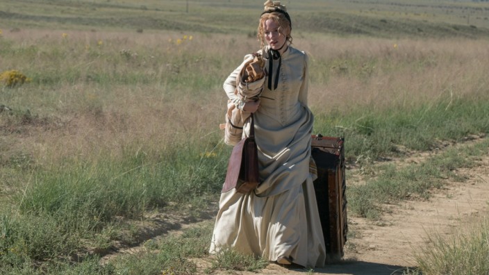 "Die Frau, die vorausgeht" im Kino: Jessica Chastain als Catherine Weldon, die mit Sitting Bull zusammenarbeitete und von den Indianern "Die Frau, die vorausgeht" genannt wurde.