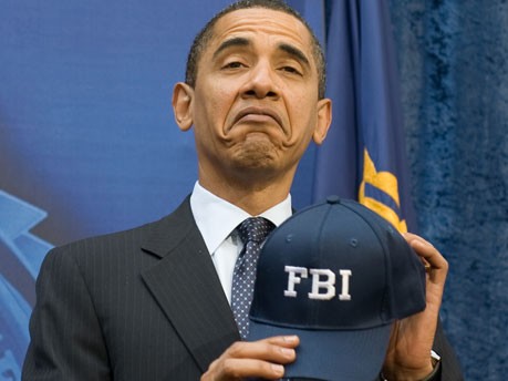 Barack Obama beim FBI