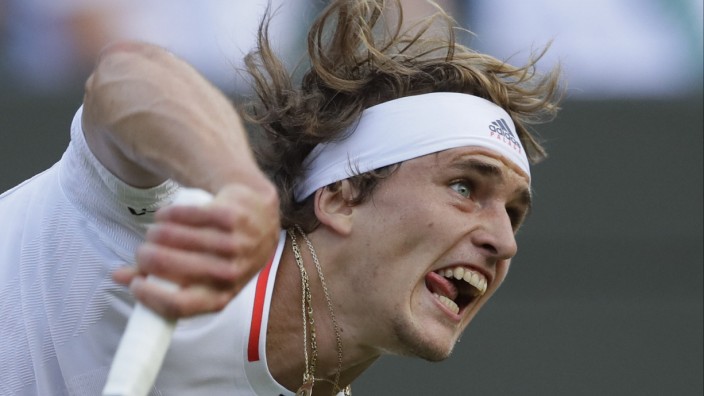 Wimbledon: Muss gegen den US-Amerikaner Taylor Fritz am Freitag zulegen: Alexander Zverev