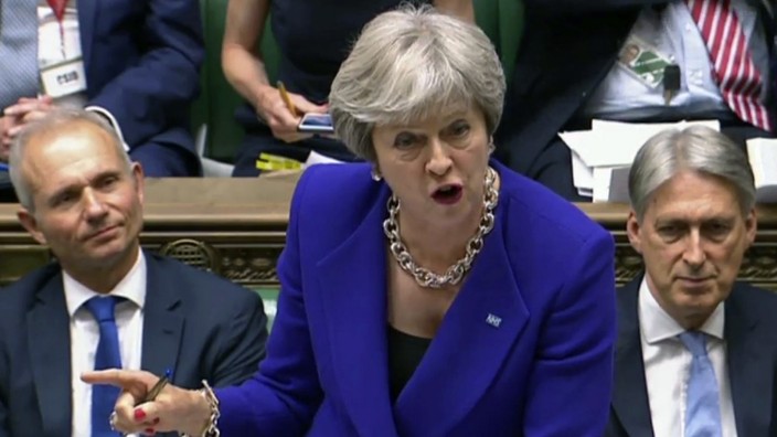 Großbritannien: Hat sich mit ihrem Kabinett auf eine gemeinsame Verhandlungsposition für den Austritt aus der EU geeinigt: die britische Premierministerin Theresa May