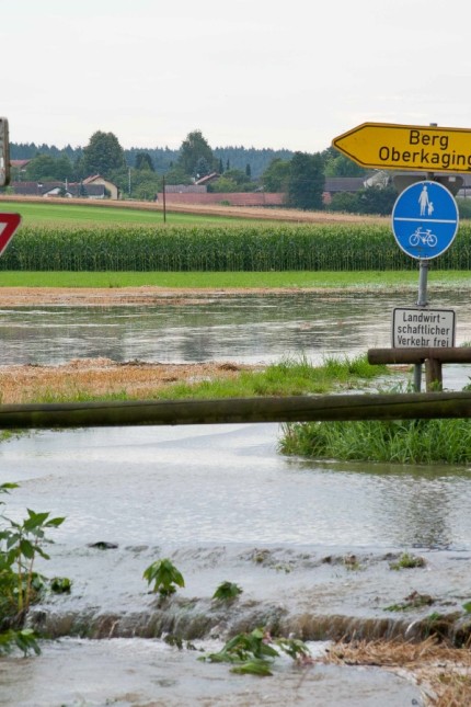 Bürgerversammlung 2018: Der Hochwasserschutz soll verbessert werden, damit sich Überschwemmungen, wie 2016, nicht wiederholen.