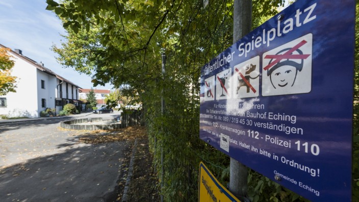 Echinger Bürgerhaushalt: Die Beschwerden über den heruntergekommenen Spielplatz an der Kleiststraße waren für Sebastian Thaler der Antoß für den Bürgerhaushalt.
