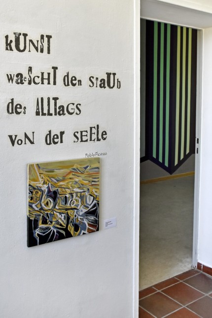 Kunst: Als Thema der Ausstellung hat die Ateliergruppe ein Picasso-Zitat gewählt.