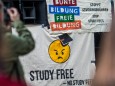 Protestaktion gegen Studiengebühren in Stuttgart