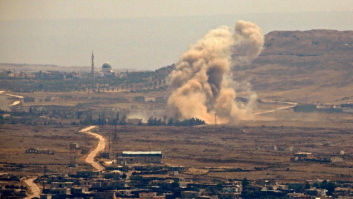 Nahost: In Israel steigt die Nervosität – immer näher rücken die Kämpfe in Syrien an die annektierten Golan-Höhen heran.