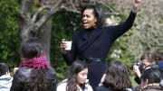 Michelle Obama, Garten Weißes Haus