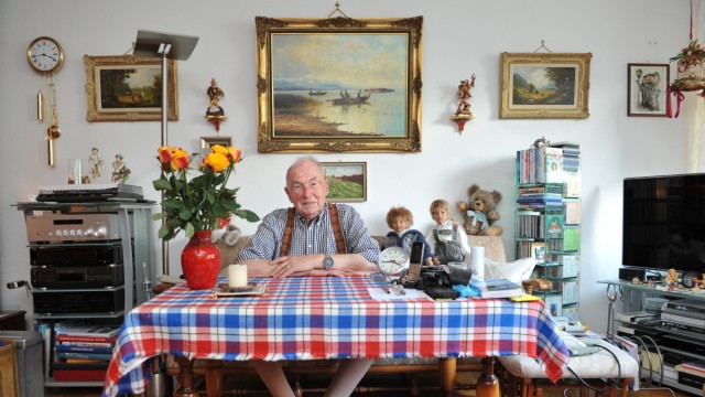 GBW-Verkauf: Vor 58 Jahren zog Paul Eckert in seine Wohnung; die jetzige Situation belastet den 95-Jährigen.