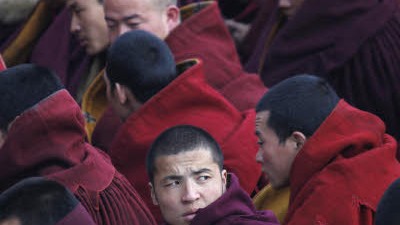 24. März 2009: Tibetische Mönche.