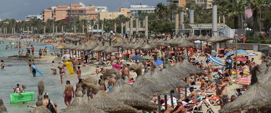 Party Tourists Flock To Mallorca's Ballermann Strip