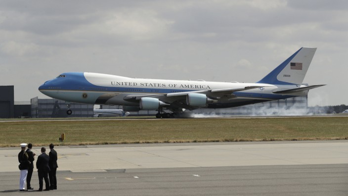 Boeing: Die "Air Force One" transportiert den Präsidenten der USA und dessen Stab.
