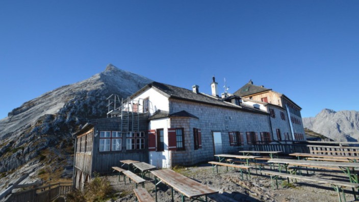 Das Watzmannhaus im Nationalpark Berchtesgaden