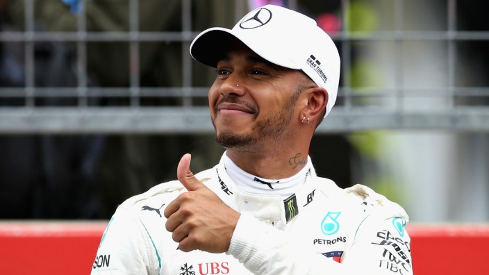 Mercedes-Pilot Lewis Hamilton beim Formel-1 Grand Prix in Österreich