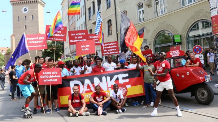 Rainbow Refugees Geflüchtete Homosexualität