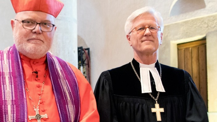 Kardinal Reinhard Marx und EKD-Ratsvorsitzender Heinrich Bedford-Strohm