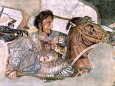 Alexander der Grosse - Koenig von Makedonien - in der Schlacht bei Issos